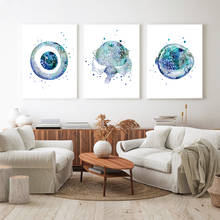 Eye Anatomy Medical Posters and Prints Optometrist Gift Ophthalmology Medicine Wall Art Canvas Painting Pictures Clinic Decor 2024 - buy cheap