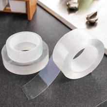 1m/2m/3m double-sided nano-tape multi-functional strong transparent and non-marking washing black technology home 2024 - buy cheap