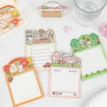 Kawaii Cute Girl Sakura Apple Bus Memo Pad Word Pocket Book Planner List Agenda Notepad Stationery School Office Supplies sl2296 2024 - buy cheap