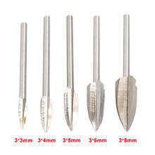 5Pcs/Set Wood Carving And Engraving Drill Bit Milling Cutter Root Carving Tools for DIY Woodworking Carving 2024 - buy cheap