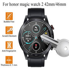 Easy to Install new watch protective film 3PC HD Film cover For Huawei honor magic watch 2 42mm 46mm Full Screen protective film 2024 - buy cheap
