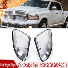 R-AUTO Left Right  LED Car Front Side Review Mirror Turn Signal Light Lamp Driving Light For DODGE RAM 1500/2500 68064948AA 2024 - buy cheap