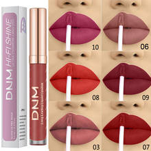 DNM 12 Color Matte Lipstick Velvet Sexy Lip gloss Set Cosmetic Lip Tint Lip Gloss Waterproof Lipstick Lips Makeup TSLM2 2024 - buy cheap