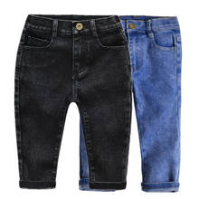 Spring Children Jeans Kids Clothes Girls Thin Denim Pants Toddler Pants Boys Stretch Slim Jeans Kids Trousers 2-7 Years 2024 - buy cheap