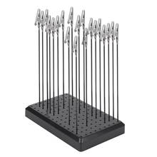 9 x 14 Holes Painting Stand Base with 20pcs/10pcs Metal Alligator Clip Stick Modeling Tool Set Toys Hobbies Accessories 2024 - buy cheap