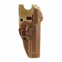 Coldre tático para glock, bolsa de pistola de puxar rápido, coldre de arma para caça acessórios 1911 m92 p226 2024 - compre barato