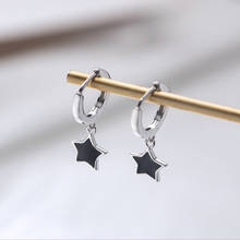 Pendientes de plata de ley 925 con borla y estrella para mujer y niña, joyería elegante para fiesta, previene la alergia eh848 2024 - compra barato