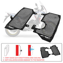 Protector lateral para radiador de motocicleta, cubierta de rejilla para HONDA CRF1000L Africa Twin/ ADV Sports, 2016, 2017, 2018, 2019 2024 - compra barato