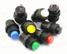 Mini botón redondo pequeño, interruptor de botón autoblocante de 6 colores, 12mm, 3A, 125V, 1.5A, 250V, CA, 2 uds. 2024 - compra barato