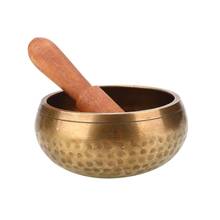 Buddhist Nepal Handmade Copper Singing Bowl Buddha Sound Bowl Relaxing Turntable Set Healing Disk Buddha Sound Nepal Yoga Medita 2024 - buy cheap