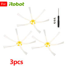 Cepillo lateral 6-eme para iRobot Roomba, piezas de aspiradora 500, 600, 700, 530, 550, 560, 610, 620, 630, 650, 625, 760, 770, 780 2024 - compra barato