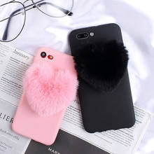 Furry Love Hearts Cute hair Phone Case for Cubot X30 P20 P30 P40 Power Nova J3 J7 P20 R15 Pro R11 R9 X19 X18 Plus Phone Cover 2024 - buy cheap