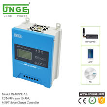 JNGE Power 30A 40A 50A MPPT Solar Charge Controller for 12V 24V 48V AUTO 2024 - buy cheap