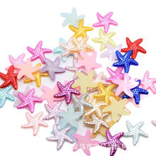 Миниатюрное украшение в виде морской звезды из разноцветной смолы, «сделай сам», пляжный коттедж, декор для свадебной вечеринки, размер 19 мм, 200 искусств, 186 2024 - купить недорого