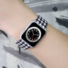Correa de silicona deportiva con patrón pintado para Apple Watch, pulsera de 38mm, 40mm, 42mm y 44mm para Apple Watch SE Series 6 5 4 3 2 2024 - compra barato