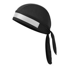 Велосипедная шапка, головной шарф, летняя мужская бандана для бега, езды на велосипеде, головной платок, Пиратская шапка, Светоотражающая повязка на голову с капюшоном F 2024 - купить недорого