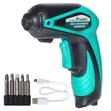 3.6V Cordless Screwdriver Mini Rechargeable Screwdriver With LED Light Electric Screwdriver Power Drill Portable Repair Tool Set 2024 - buy cheap