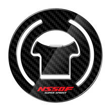 3D Carbon-look Motorcycle Fuel Gas Cap Protector Decals Case for HONDA NS50F Super Sprint NS 50F 1990 2024 - buy cheap