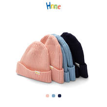 Hnne 2022 Autumn Winter New Warm Beanie Unisex Adult Kids Family Matching Knit Hat Women Men Boys Girls  Woolen Cap 2024 - buy cheap