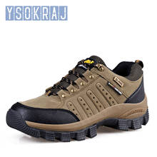 New Men's Outdoor Hiking Shoes Waterproof Non-Slip Trekking Sneakers Women Durable Comfortable Climbing Tactical Sneakers Plus 2024 - buy cheap