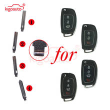 Kigoauto 81996-2W001 откидной ключ #1 #2 #3 #4 HY18R HYN14R для Hyundai Sonata Santa Fe 2013 2014 2015 2016 2024 - купить недорого