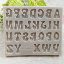 Números moldes letras molde de silicone 3d fondant molde bolos ferramentas de decoração diy cozinha bakeware alta qualidade moldes de segurança 2024 - compre barato