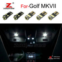 12pc LED mirror Bulb Interior dome map Light Kit for Golf 7 Hatchback MKVII MK7 Estate Wagon VII  (2014+) 2024 - buy cheap