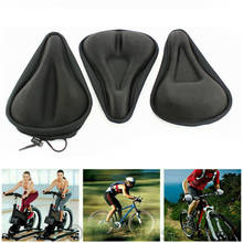 Мягкое 3D покрытие для велосипедного сиденья, губчатая дышащая подушка для активного отдыха, утолщенное седло для горного велосипеда 2024 - купить недорого