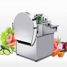 Vegetable cutter commercial multi-function automatic kitchen canteen small vegetable fruit electric vegetable cutting machine 2024 - buy cheap