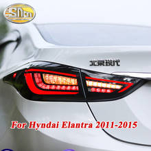 Rear Running light + Brake Light + Reverse + Dynamic Turn Signal Car LED Taillight Tail Light For Hyundai Elantra 2011 - 2015 2024 - buy cheap