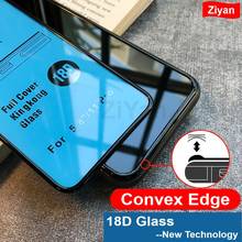 10 шт. 18D подушка безопасности закаленное стекло для iPhone 12 Mini 11 Pro XR X XS Max 8 7 6 Plus 3D полное покрытие Противоударная Защитная пленка для экрана 2024 - купить недорого