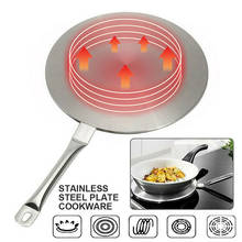 Difusor de calor por inducción, placa adaptadora de disco, herramienta de cocina para el hogar, 19,5/21,5 cm 2024 - compra barato