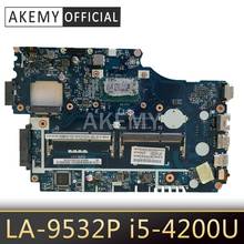 LA-9532P DDR3L для Acer Aspire E1-532 E1-572 материнская плата для ноутбуков портативных ПК i5-4200U 2024 - купить недорого