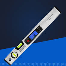 400mm white Digital Angle Finder Level Upright Inclinometer 360 degree Range slope test Ruler Protractor Ruler Goniometer Gauge 2024 - buy cheap