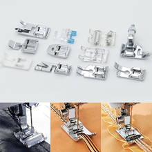 One Set Domestic Sewing Machine Accessories Presser Foot Feet Kit Set Hem Foot Spare Parts For Brother Singer Janome 2024 - buy cheap
