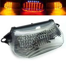 Motorcycle Clear LED Motorbike Tail Light Turn Signal For Honda VTR 1000 1997-2005 01 02 03 04 2024 - buy cheap
