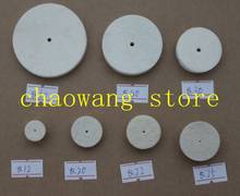 Rotary Tools and Accessories Wool Felt Polishing Buffing Grinding Wheel 100pcs/bag 2024 - buy cheap