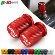 For GSXS750 GSX-S750 GSXS GSX-S 750 Universal Motorcycle Accessorie Wheel Tire Valve Stem Caps CNC Aluminum Airtight Coves 2024 - buy cheap