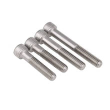 1-10Pcs DIN912 Hexagon Socket Head Cap Screws Partially Threaded 304 Stainless Steel Half Thread Hexagon Screw M4 M5 M6 M8-M12 2024 - buy cheap