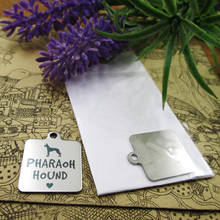 10pcs--"Pharaoh Hound"stainless steel charms more style for choosing DIY Charms pendants for necklace 2024 - buy cheap