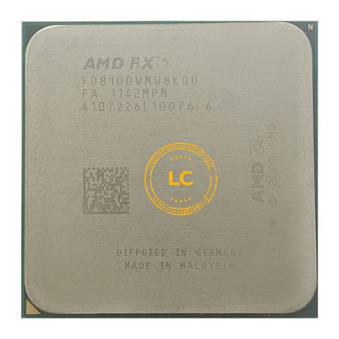Восьмиядерный процессор AMD FX-Series FX 8100, 2,8 ГГц, FD8100WMW8KGU, разъем AM3 + 2022 - купить недорого