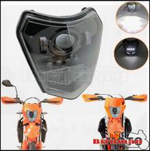 Farol de led para motocicleta, farol de motocicleta para exc excf xc segundo 125 150 250 300 350 450 motocross enduro mx 2024 - compre barato