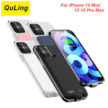 QuLing 2021 Newest For IPhone 12 Mini 12 12 Pro Max Battery Case Battery Charger Bank Power Case 2024 - buy cheap