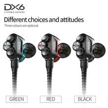 PLEXTONE DX6 In ear Earphones For Phone iPhone Huawei Xiaomi Headsets Wired Earphone Earbuds Earpiece fone de ouvido 2024 - buy cheap