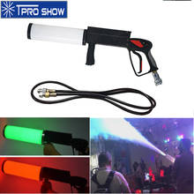 Pistola Co2 RGB LED CO2 Gun Dj Mini Stage Lighting Effect Machine Pistol CO2 Jet Cannon High Pressure Hose For Disco Club Party 2024 - buy cheap
