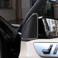 Altavoz Tweeter para Mercedes Benz ML GL GLE GLS 2012-2019, decoración de marco, calcomanía de altavoz de Audio estéreo, ABS cromado 2024 - compra barato