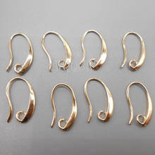 50PCS Wholesale Lot Rose gold Jewelry Findings 925 Sterling Silver Earring Pinch Hooks Earwire For Crystal Pearl Free Shipping 2024 - buy cheap