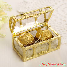 Mini Transparent Organizer Trinket Candy Pirate Home Collectibles Crystal Makeup Treasure Storage Jewelry Box Chest Desktop Gem 2024 - buy cheap