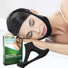 5pcs/5box Stop Snoring Chin Strap Belt Sleep Care Stop Snoring Strap Chin Support Strap Adjustable For Men and Women Blue/black 2024 - buy cheap