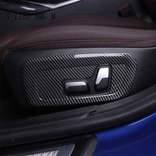 Panel de ajuste de asiento de coche, cubierta de pegatina decorativa embellecedora para BMW Serie 3 G20 G28, accesorios interiores para automóvil 2024 - compra barato